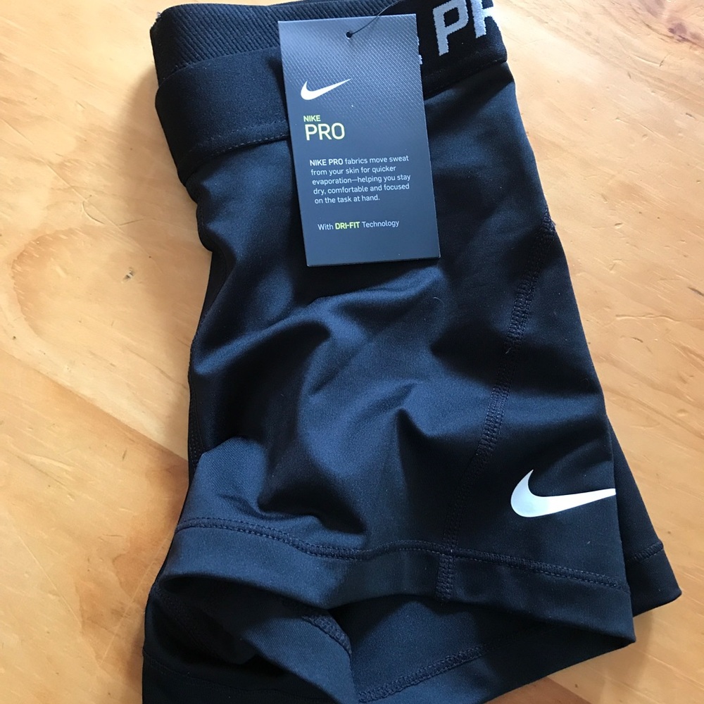 NIKE pro dri-fit running shorts.